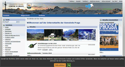 Desktop Screenshot of comune.braies.bz.it