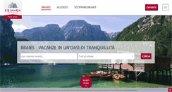 Desktop Screenshot of braies.org